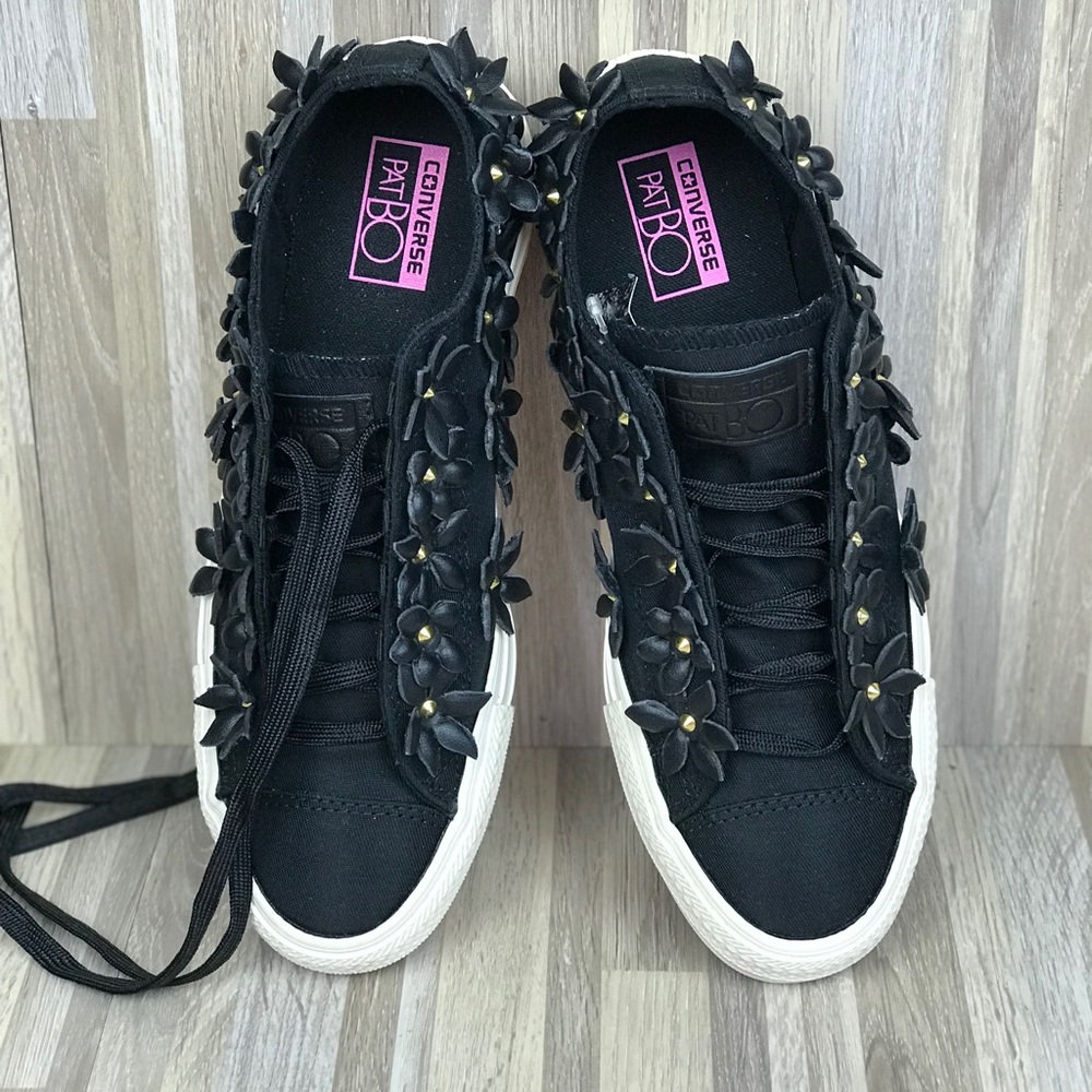 NWT Converse Ctas Classic OX Black WMNS AUTHENTIC - Picture 7 of 8